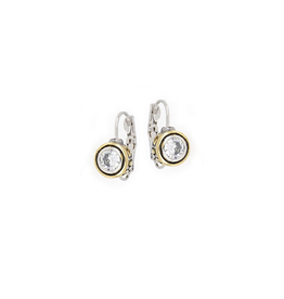 John Medeiros - Beijos CZ Bezel Set Earrings 6 MM