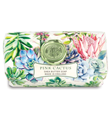 Michel Design Works - Pink Cactus Large Bath Soap Bar