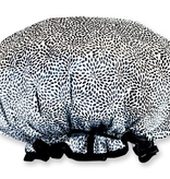 Lemon-Lavender Garden Doodle Shower Cap