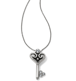 Brighton - Alcazar Heart Key Necklace