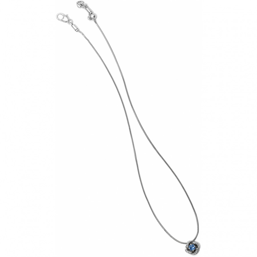 Brighton - Blue Eternity Knot Necklace