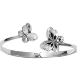 Brighton - Butterfly Kiss Hinged Bangle