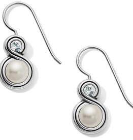 Brighton - Infinity Pearl French Wire Earrings