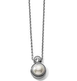 Brighton - Infinity Sparkle Pearl Petite Necklace