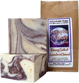 Sallyeander Lavender Moon Soap