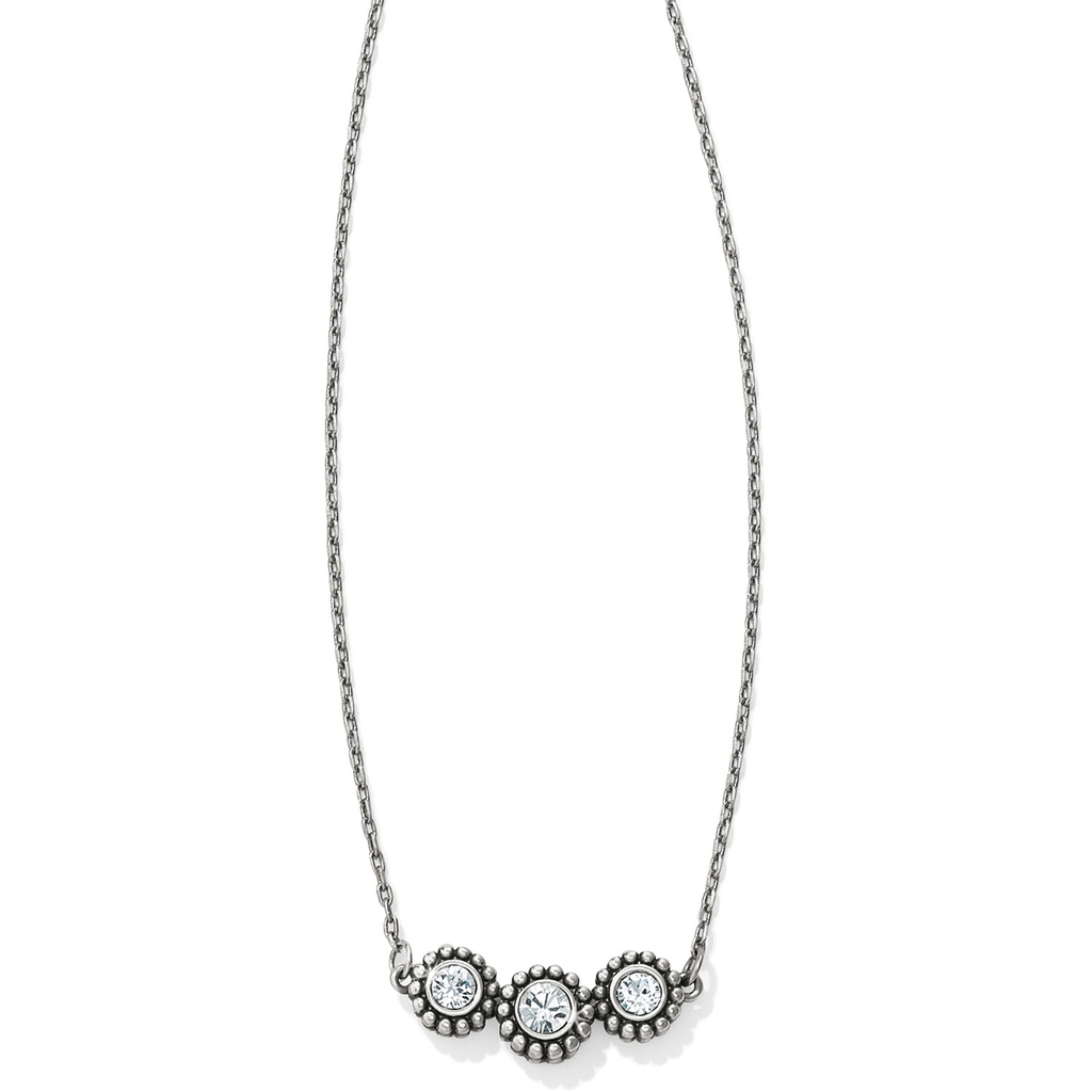 Brighton - Twinkle Triple Stone Necklace