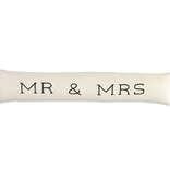Mud Pie Mr. & Mrs. Skinny Pillow