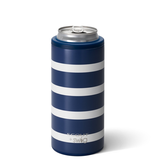 Swig 12oz Skinny Can Cooler-Nantucket Navy by Scout