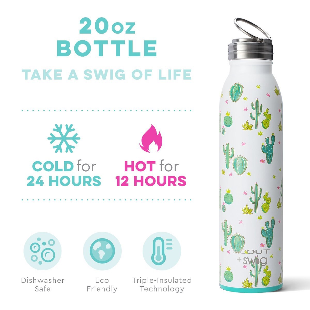 Swig 20oz Bottle-Cactus Makes Perfect by Scout