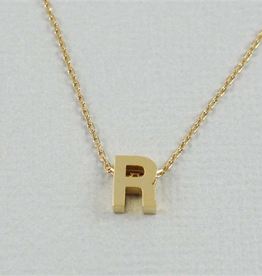 Cool and Interesting - Gold Block Initial R