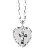 Brighton - Call To Love Heart Locket Necklace