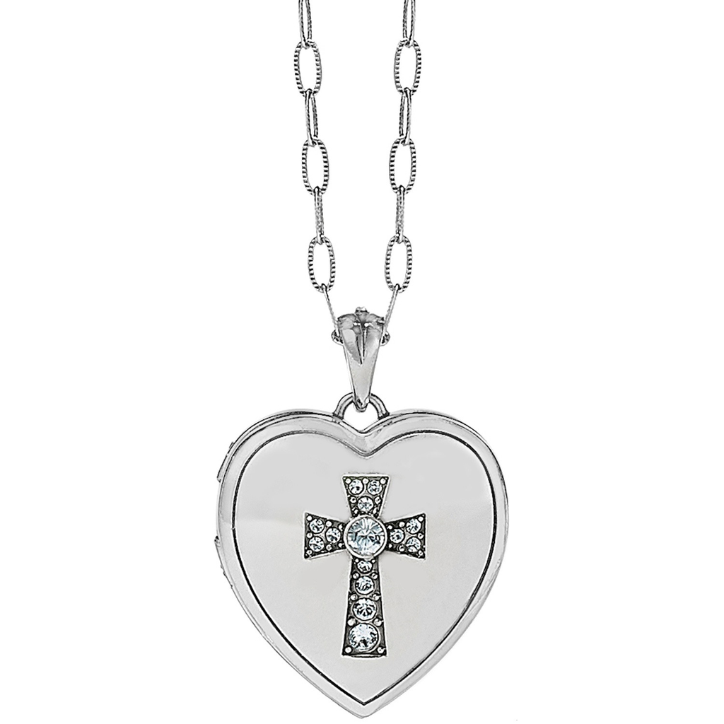 Brighton - Call To Love Heart Locket Necklace