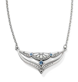 Brighton - Casablanca Blues Reversible Short Necklace