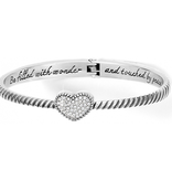 Brighton - Celestia Heart Hinged Bangle