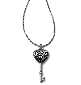 Brighton - Contempo Heart Key Necklace