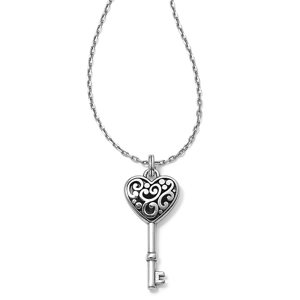 Brighton - Contempo Heart Key Necklace