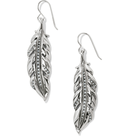 Brighton - Contempo Ice Feaher French Wire Earrings