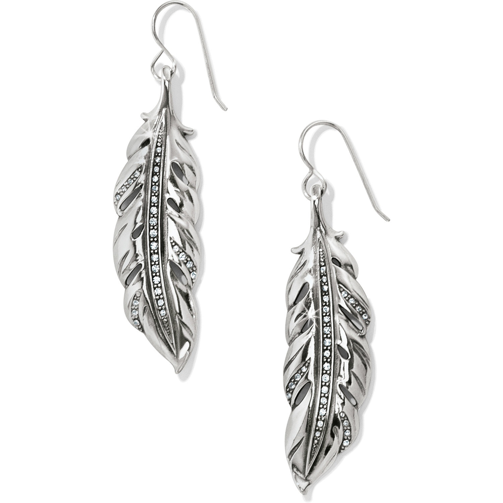 Brighton - Contempo Ice Feaher French Wire Earrings