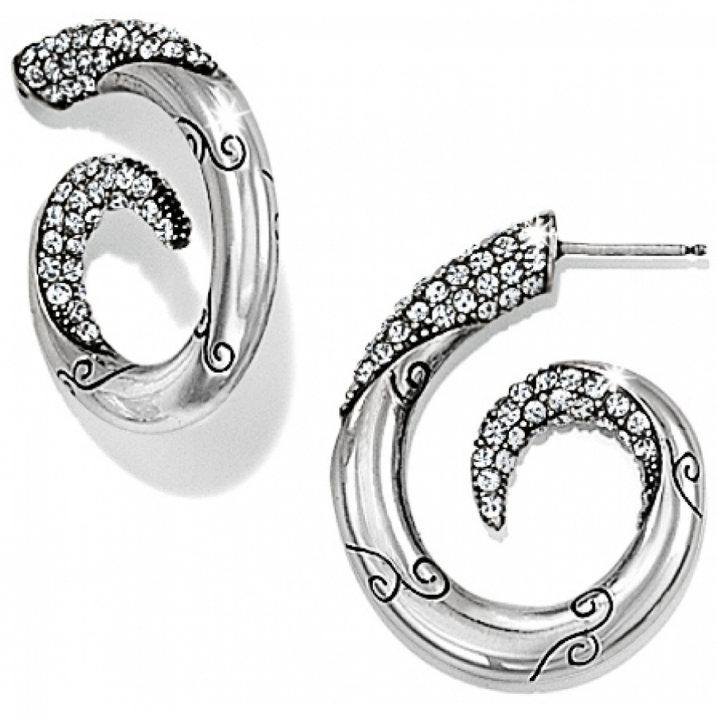 Brighton - Cristalina Post Hoop Earrings
