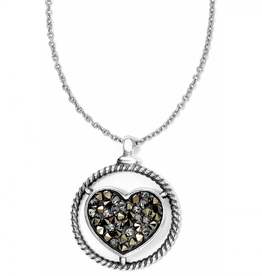 Brighton - Crystal Rocks Heart Necklace