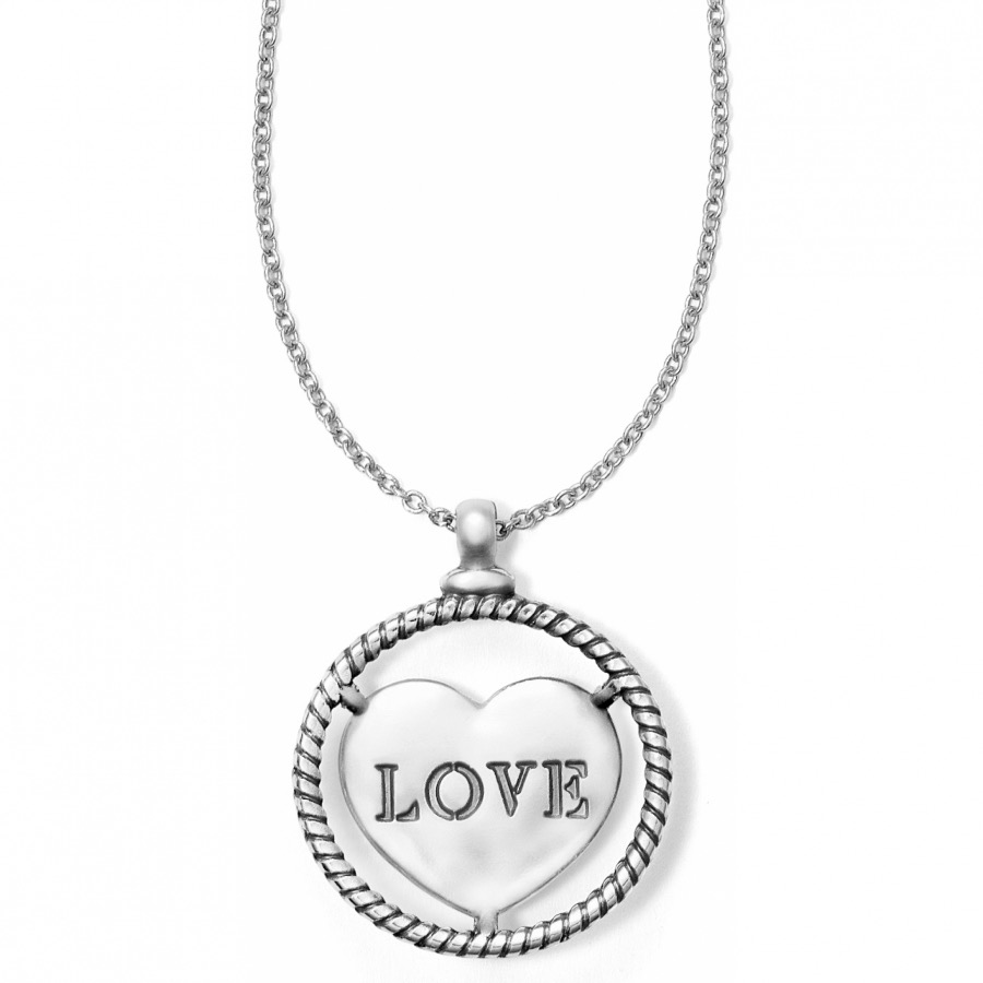 Brighton - Crystal Rocks Heart Necklace