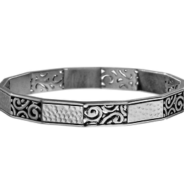 Brighton - Deco Faceted Bangle