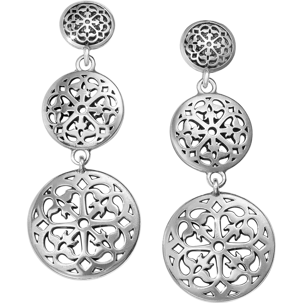 Brighton - Ferrara Medallion Statement French Wire Earrings