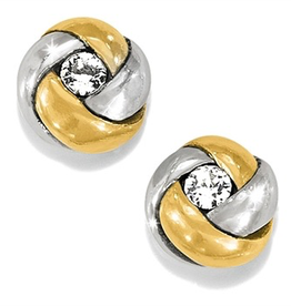 Brighton - Love Me Knot Mini Post Earrings<br />
LOVE ME KNOT MINI POST EARRINGS