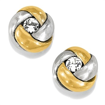 Brighton - Love Me Knot Mini Post Earrings<br />
LOVE ME KNOT MINI POST EARRINGS