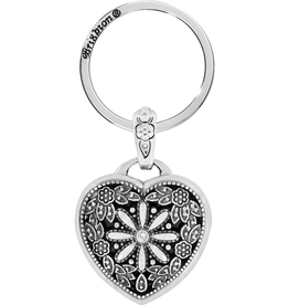 Brighton - Floral Heart Key Fob