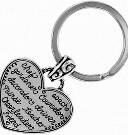 Brighton - Madrid Heart Key Fob