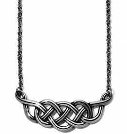 Brighton - Interlok Braid Collar Necklace