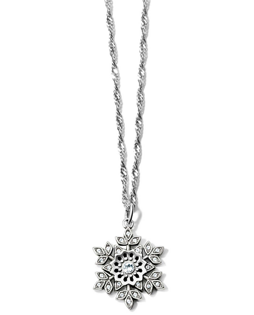 Brighton - Glint Snowflake Necklace