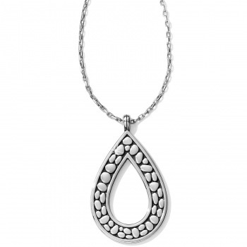 Brighton - Pebble Open Teardrop Necklace