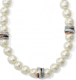 Brighton - Neptune's Rings Pearl Short Necklace
