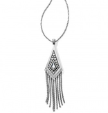 Brighton - Pebble Disc Cnv Fringe Necklace
