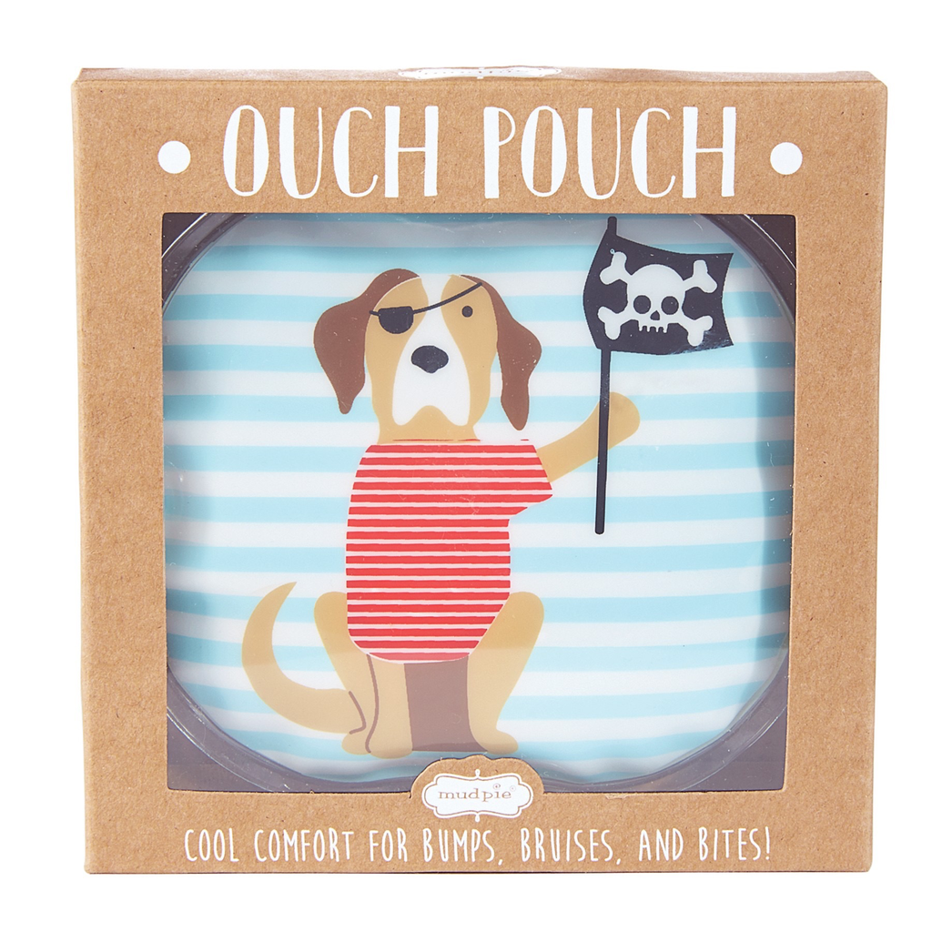 Mud Pie Pirate Puppy Ouch Pouch