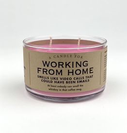 Whiskey River Soap Company - Working From Home - Candle