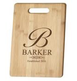 Personalized Bamboo Cutting Board w/ Handle