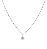 Stia Jewelry Love Letters - Mini Disk Letter Necklace/L