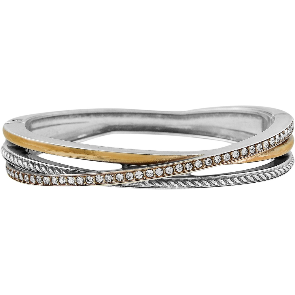 Brighton - 2 Tone Neptune’s Ring Hinged Bangle