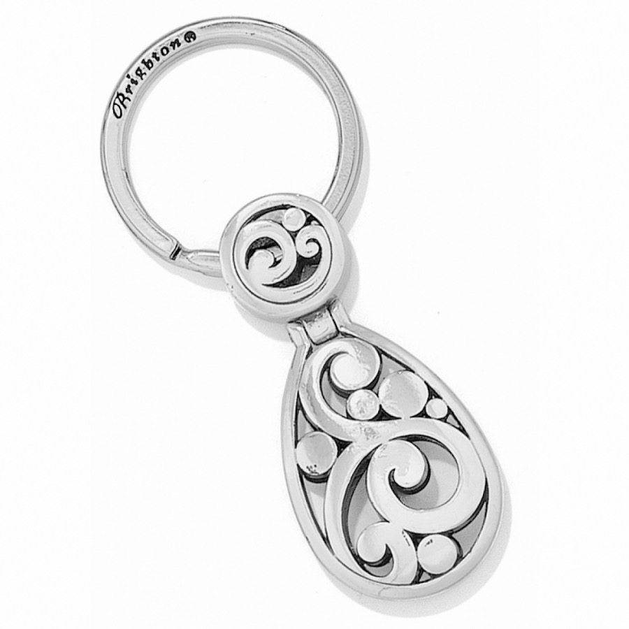 Brighton - Silver Contempo Keyfob