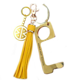 Don't Touch That Keychain - Yellow