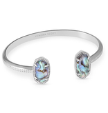 Kendra Scott Elton Bracelet Rhod Abalone Shell
