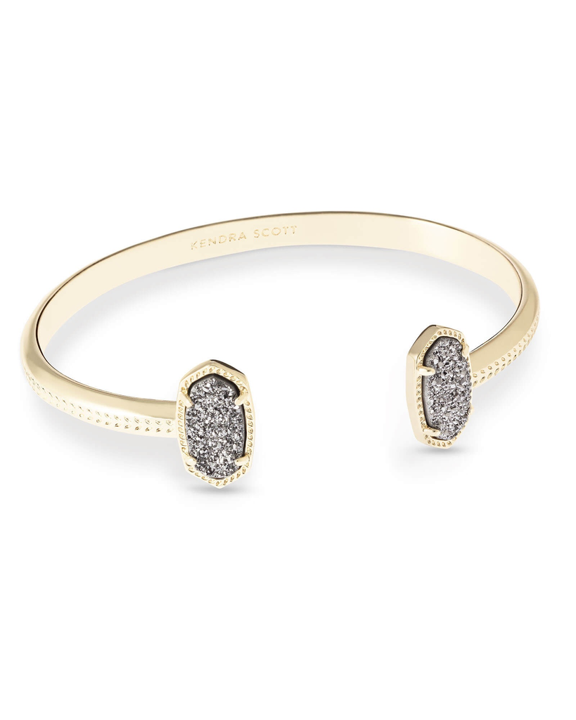 Kendra Scott Elton Bracelet Gold Gold Platinum Drusy