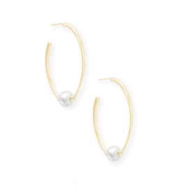 Kendra Scott - Regina Earrings Gold Pearl