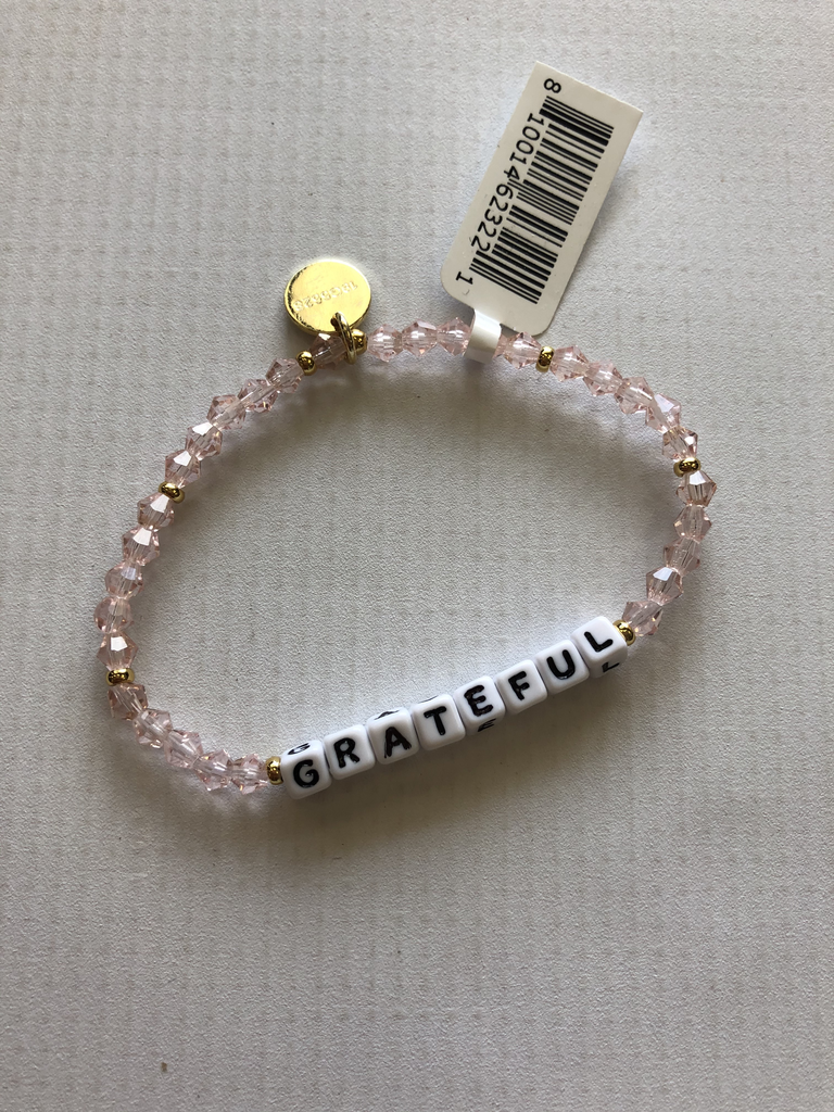 Little Words - Grateful - Vintage Rose