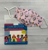 Kid's Care Cover Mask - Rainbow Unicorns