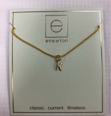 enewton - 16" Necklace Gold Respect Gold Charm - K