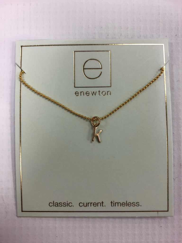 enewton - 16" Necklace Gold Respect Gold Charm - K